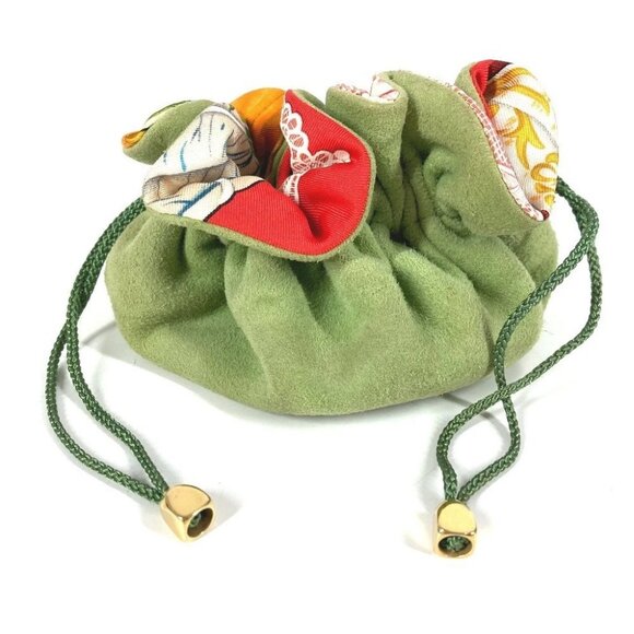 Hermes Handbags - HERMES Bijoux Animal Pattern Drawstring pouch Multi-purpose Pouch Multicolore